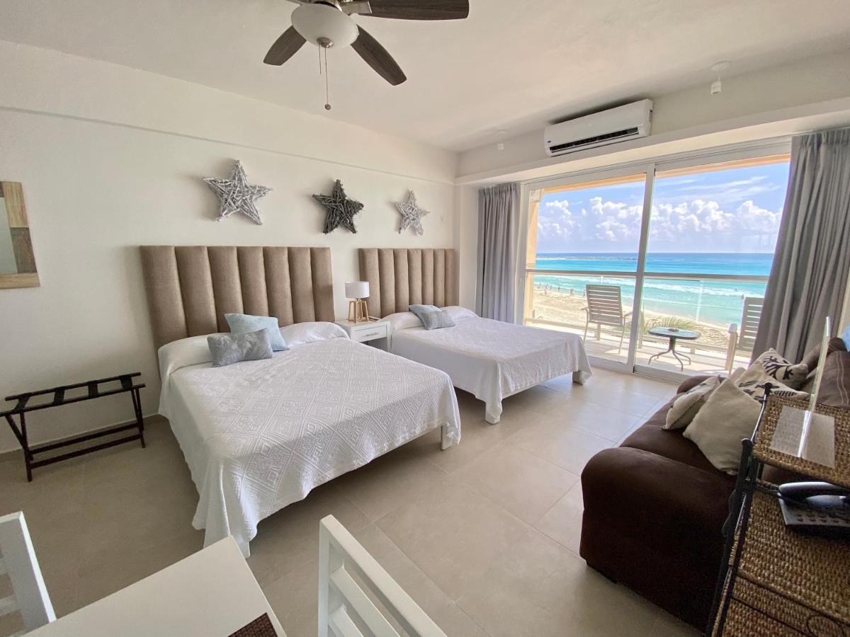 Salvia - Beachfront Studio Канкун Екстериор снимка